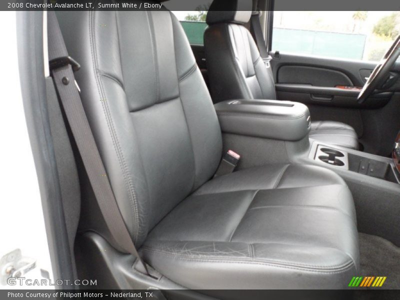 Summit White / Ebony 2008 Chevrolet Avalanche LT