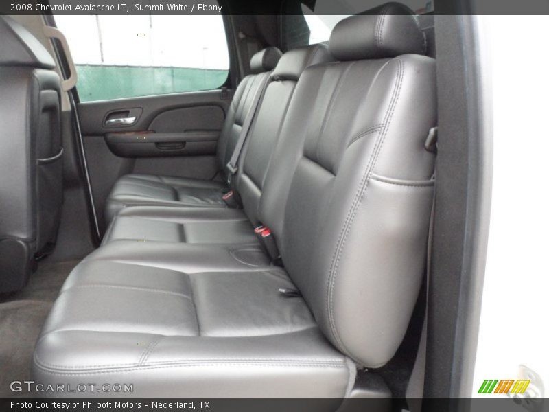Summit White / Ebony 2008 Chevrolet Avalanche LT