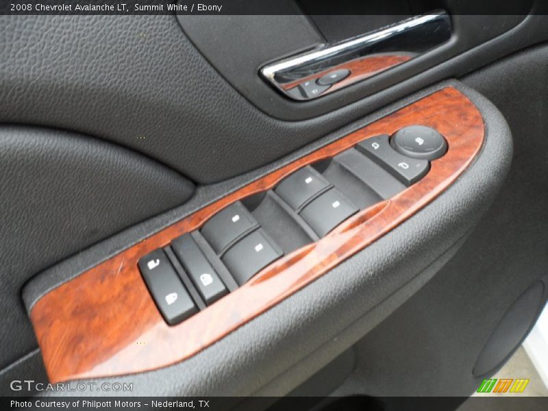 Summit White / Ebony 2008 Chevrolet Avalanche LT