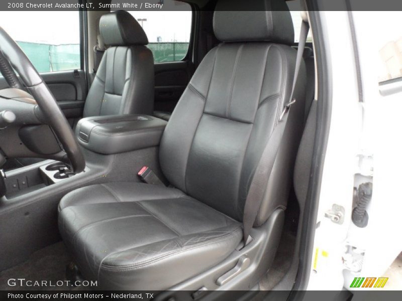 Summit White / Ebony 2008 Chevrolet Avalanche LT
