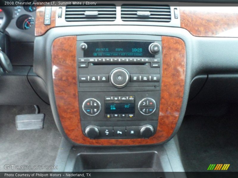 Summit White / Ebony 2008 Chevrolet Avalanche LT