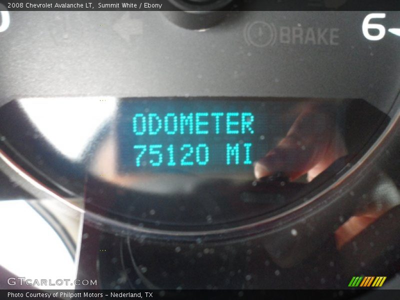 Summit White / Ebony 2008 Chevrolet Avalanche LT