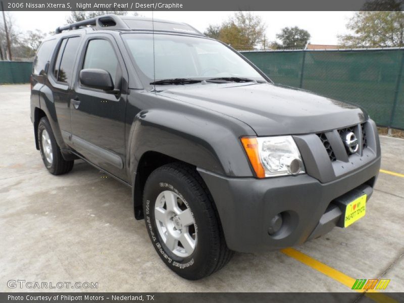 Night Armor Pearl / Desert/Graphite 2006 Nissan Xterra S
