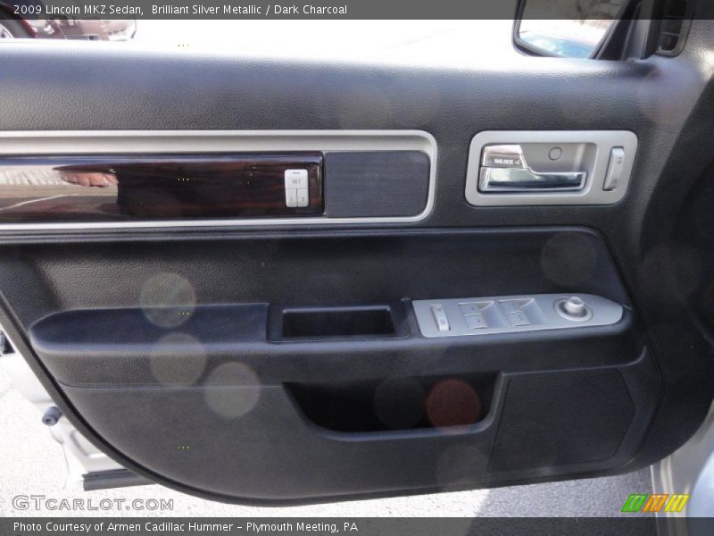 Brilliant Silver Metallic / Dark Charcoal 2009 Lincoln MKZ Sedan