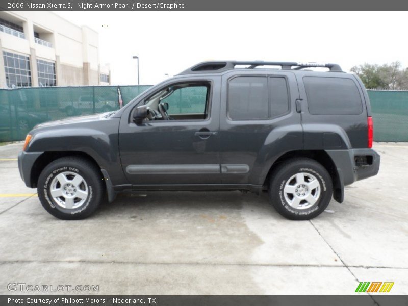 Night Armor Pearl / Desert/Graphite 2006 Nissan Xterra S