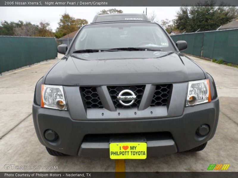 Night Armor Pearl / Desert/Graphite 2006 Nissan Xterra S