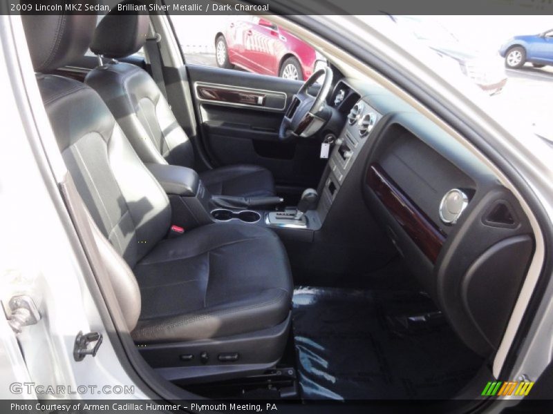 Brilliant Silver Metallic / Dark Charcoal 2009 Lincoln MKZ Sedan