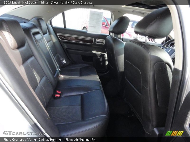 Brilliant Silver Metallic / Dark Charcoal 2009 Lincoln MKZ Sedan