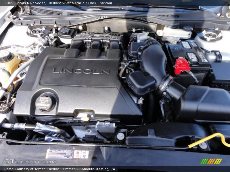 Brilliant Silver Metallic / Dark Charcoal 2009 Lincoln MKZ Sedan