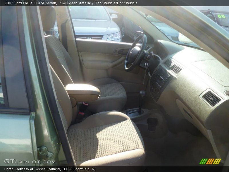 Kiwi Green Metallic / Dark Pebble/Light Pebble 2007 Ford Focus ZX4 SE Sedan