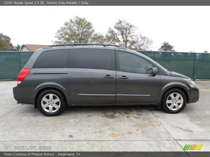 Smoke Gray Metallic / Gray 2005 Nissan Quest 3.5 SE