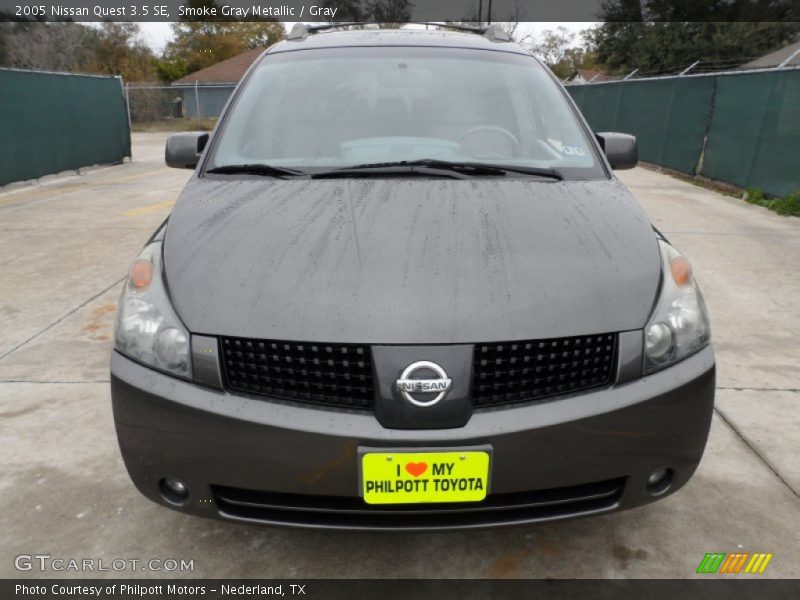 Smoke Gray Metallic / Gray 2005 Nissan Quest 3.5 SE