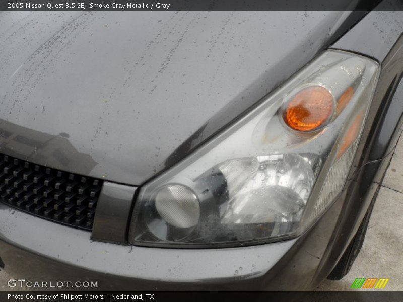 Smoke Gray Metallic / Gray 2005 Nissan Quest 3.5 SE