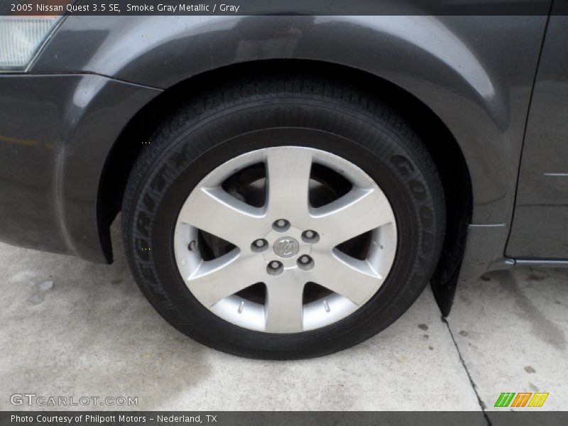 Smoke Gray Metallic / Gray 2005 Nissan Quest 3.5 SE