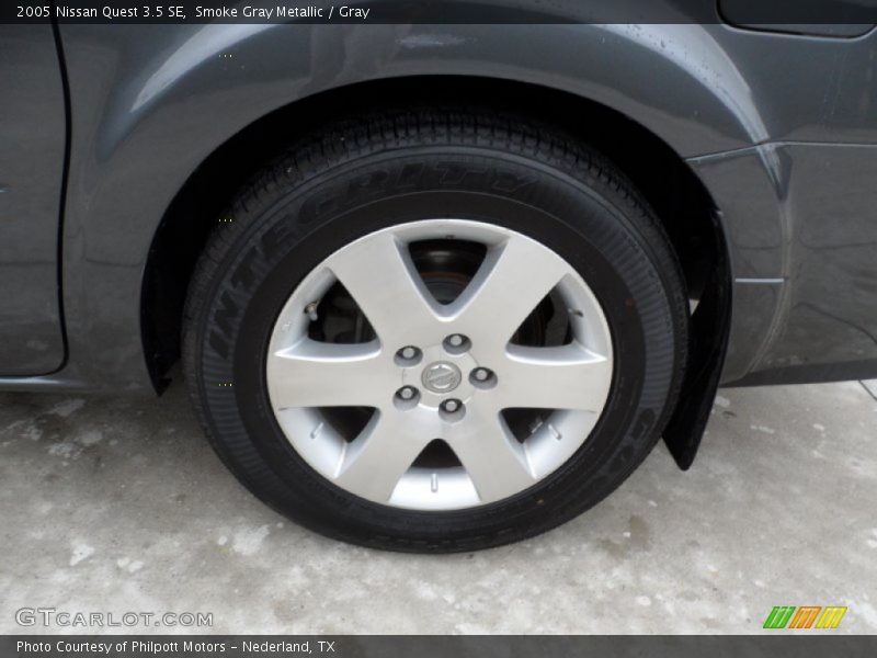 Smoke Gray Metallic / Gray 2005 Nissan Quest 3.5 SE