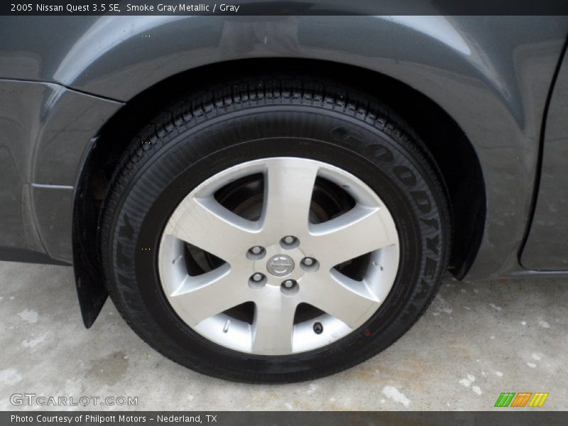 Smoke Gray Metallic / Gray 2005 Nissan Quest 3.5 SE