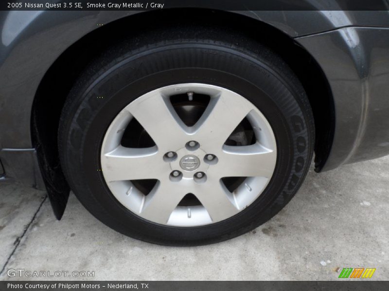 Smoke Gray Metallic / Gray 2005 Nissan Quest 3.5 SE