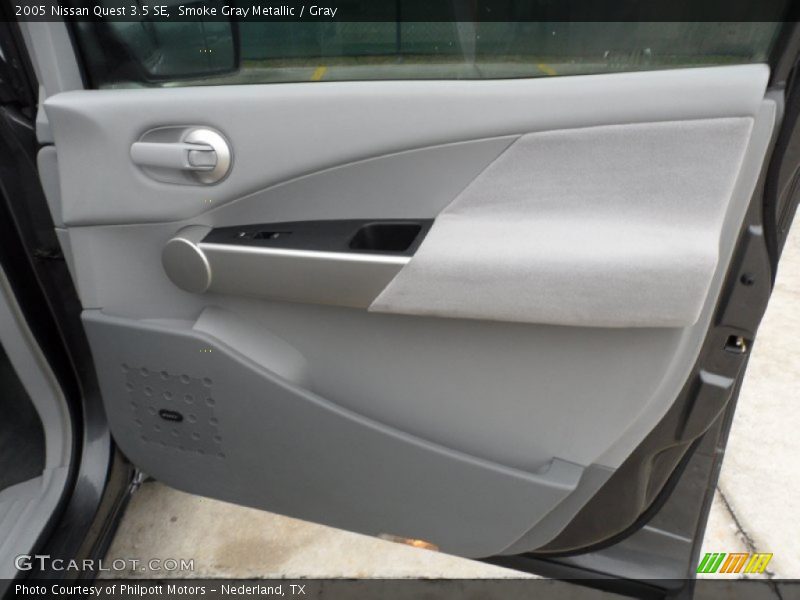 Smoke Gray Metallic / Gray 2005 Nissan Quest 3.5 SE