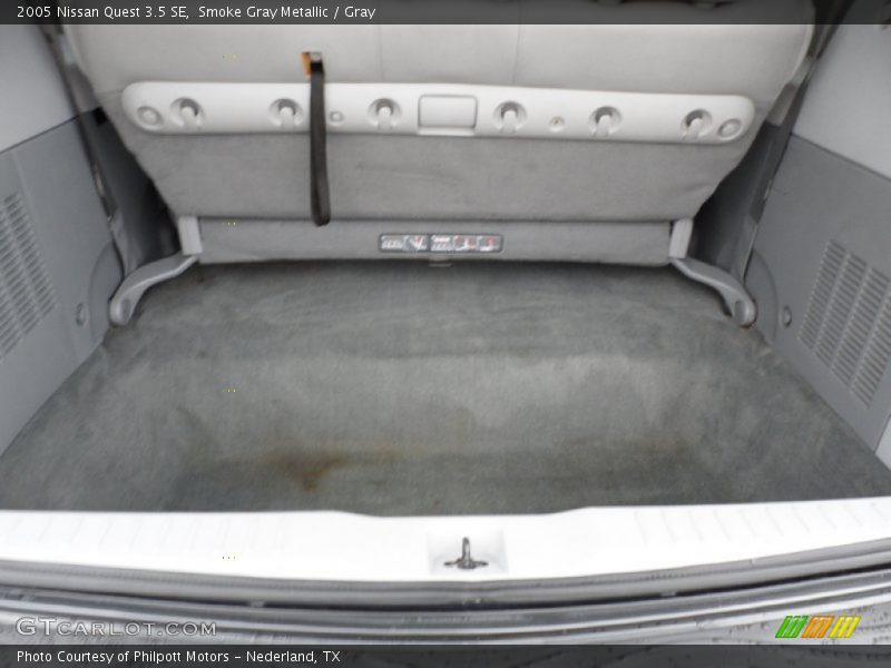 Smoke Gray Metallic / Gray 2005 Nissan Quest 3.5 SE