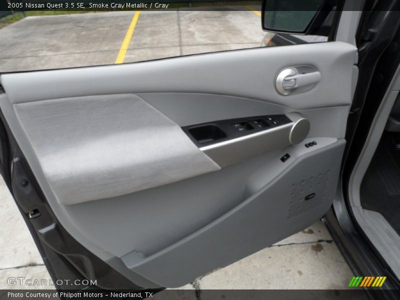 Smoke Gray Metallic / Gray 2005 Nissan Quest 3.5 SE