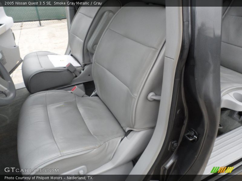 Smoke Gray Metallic / Gray 2005 Nissan Quest 3.5 SE