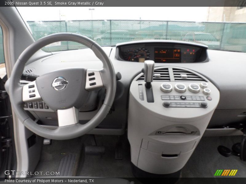 Smoke Gray Metallic / Gray 2005 Nissan Quest 3.5 SE