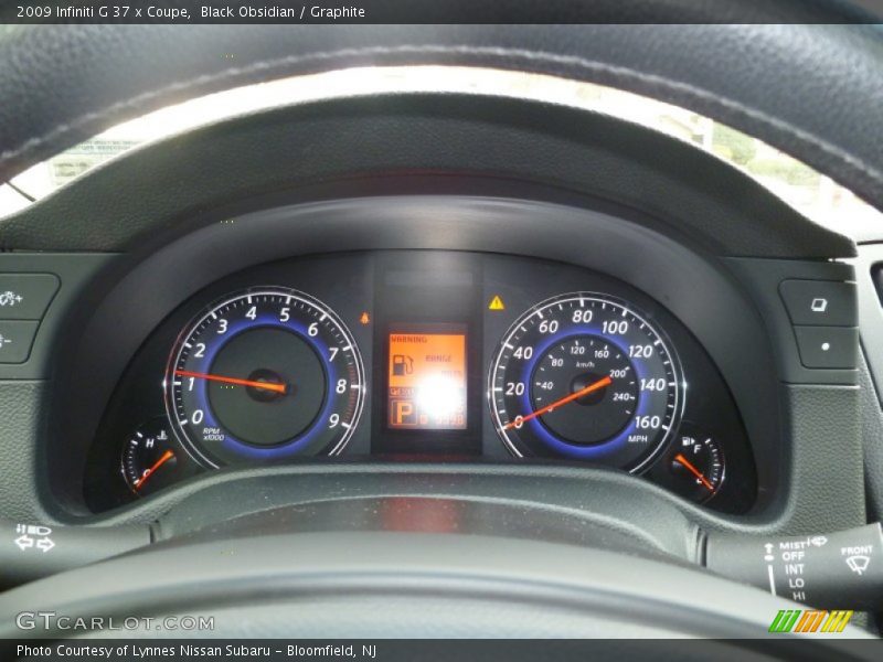 Black Obsidian / Graphite 2009 Infiniti G 37 x Coupe
