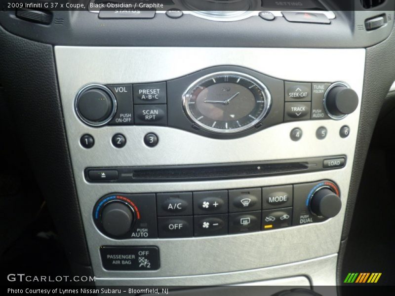 Black Obsidian / Graphite 2009 Infiniti G 37 x Coupe