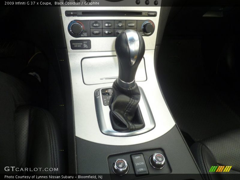  2009 G 37 x Coupe 7 Speed ASC Automatic Shifter