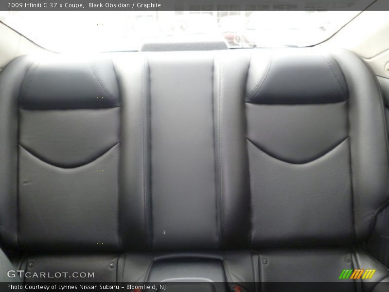 Black Obsidian / Graphite 2009 Infiniti G 37 x Coupe