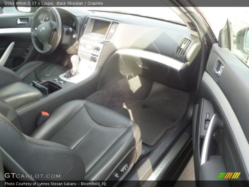 Black Obsidian / Graphite 2009 Infiniti G 37 x Coupe