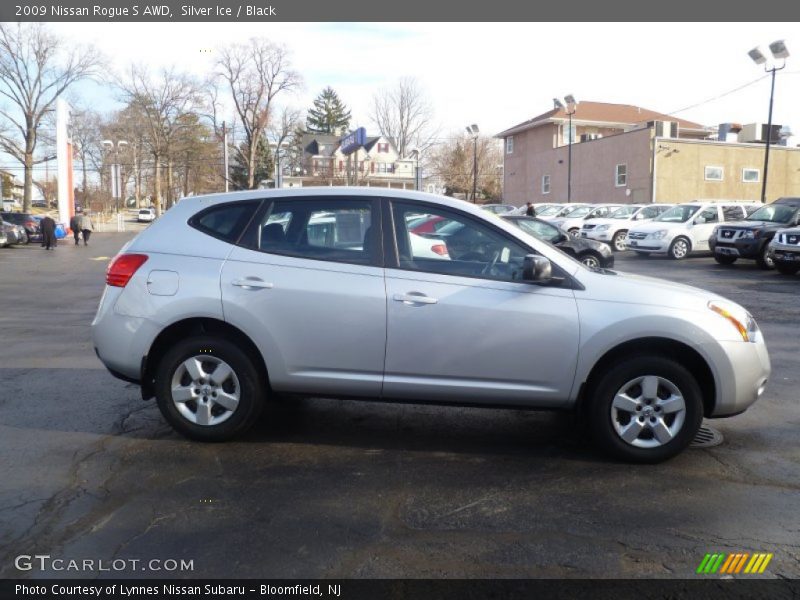 Silver Ice / Black 2009 Nissan Rogue S AWD