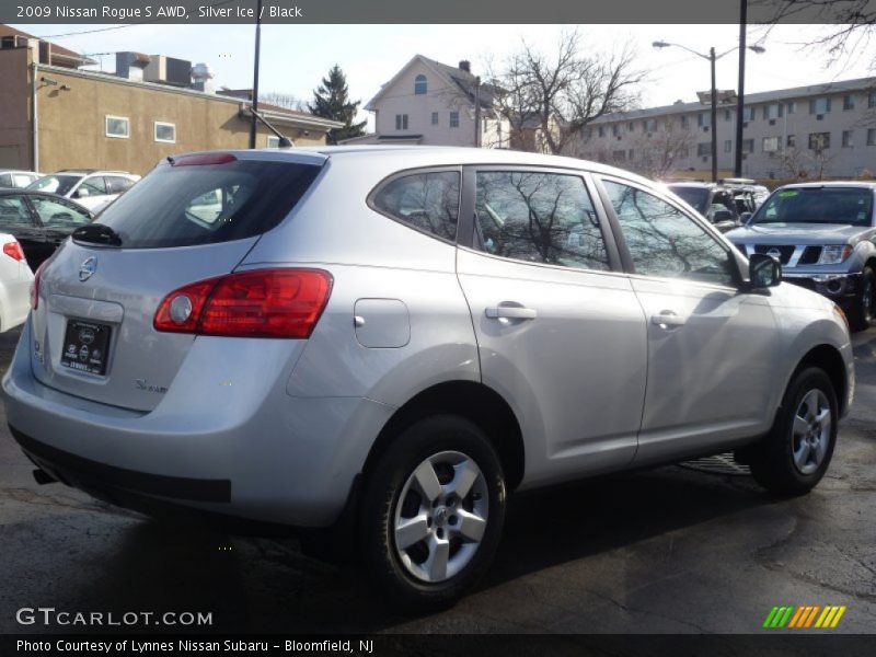 Silver Ice / Black 2009 Nissan Rogue S AWD