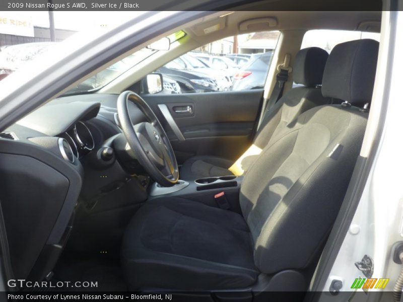 Silver Ice / Black 2009 Nissan Rogue S AWD