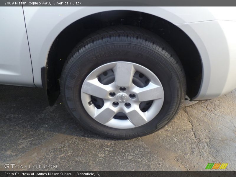 Silver Ice / Black 2009 Nissan Rogue S AWD