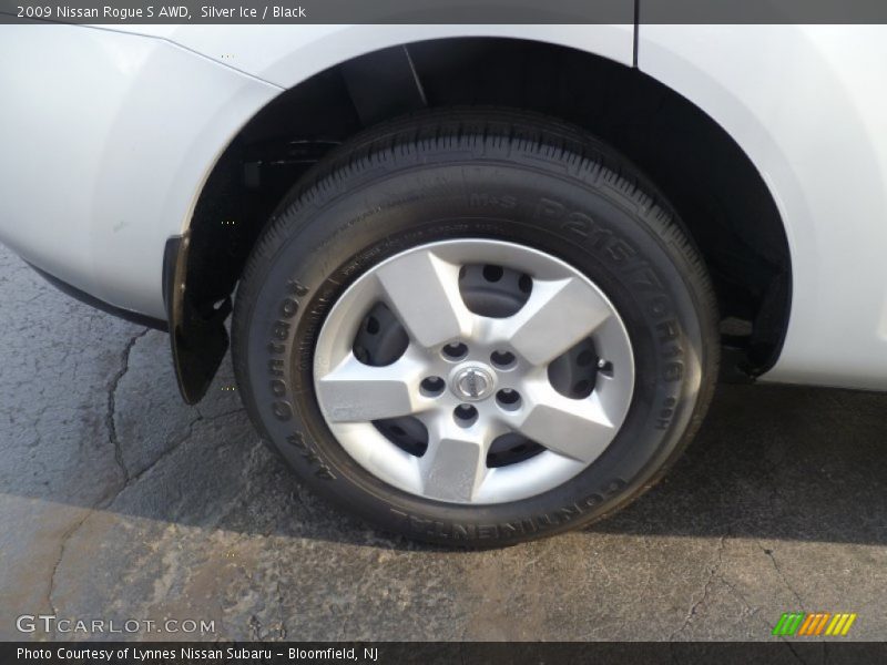 Silver Ice / Black 2009 Nissan Rogue S AWD