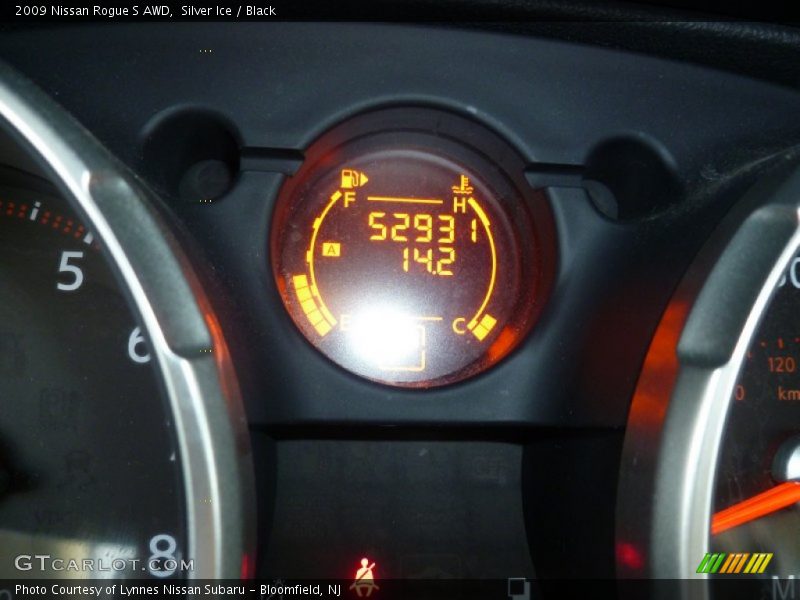 Silver Ice / Black 2009 Nissan Rogue S AWD