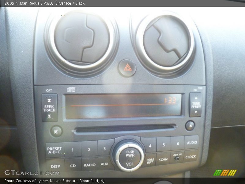 Silver Ice / Black 2009 Nissan Rogue S AWD