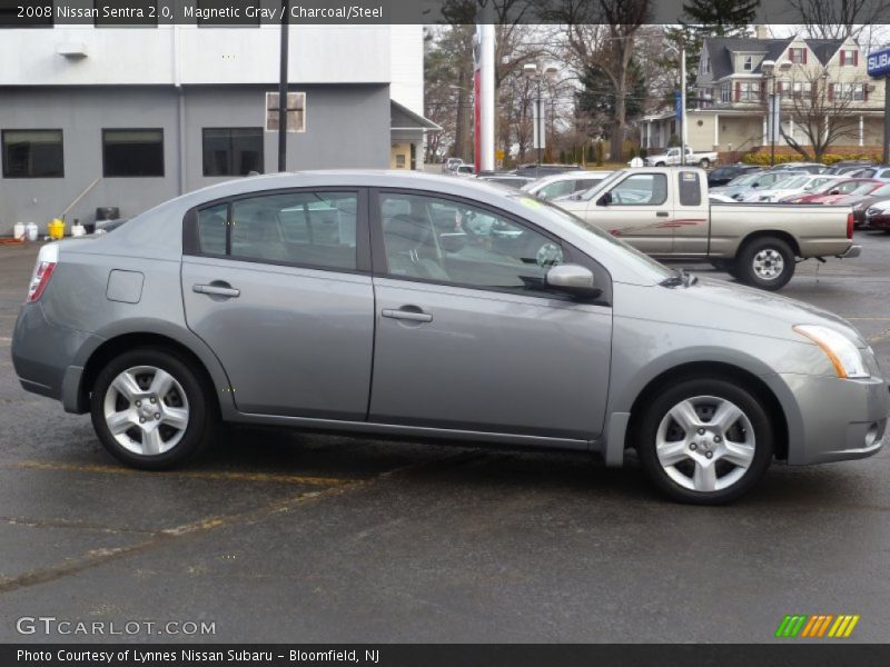 Magnetic Gray / Charcoal/Steel 2008 Nissan Sentra 2.0