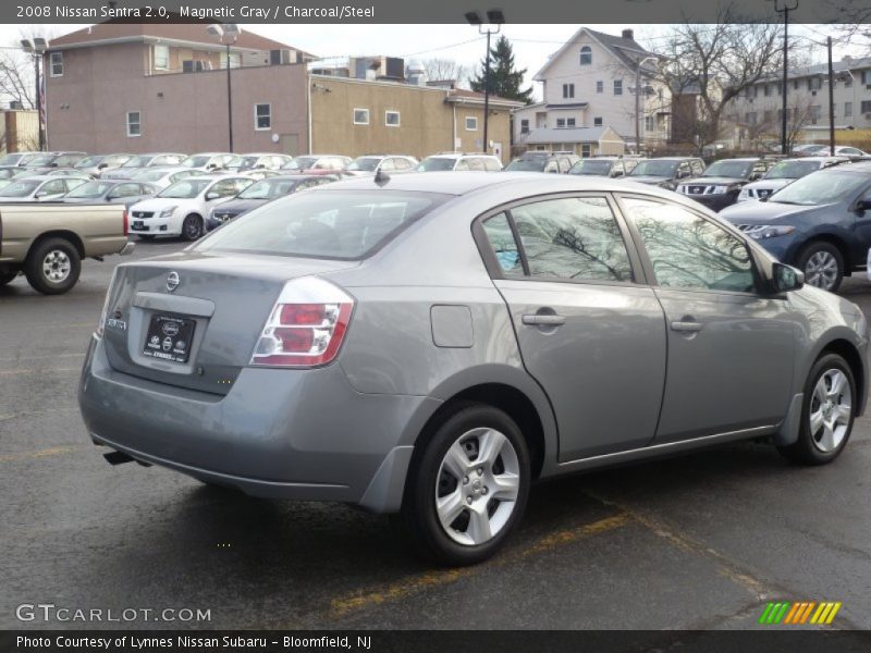 Magnetic Gray / Charcoal/Steel 2008 Nissan Sentra 2.0