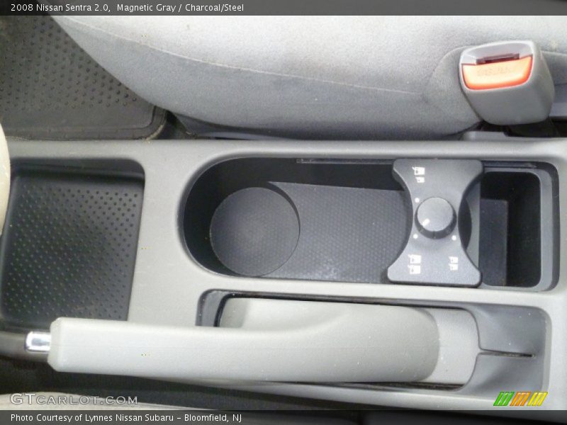 Magnetic Gray / Charcoal/Steel 2008 Nissan Sentra 2.0