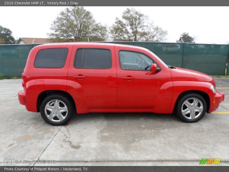 Victory Red / Gray 2010 Chevrolet HHR LT