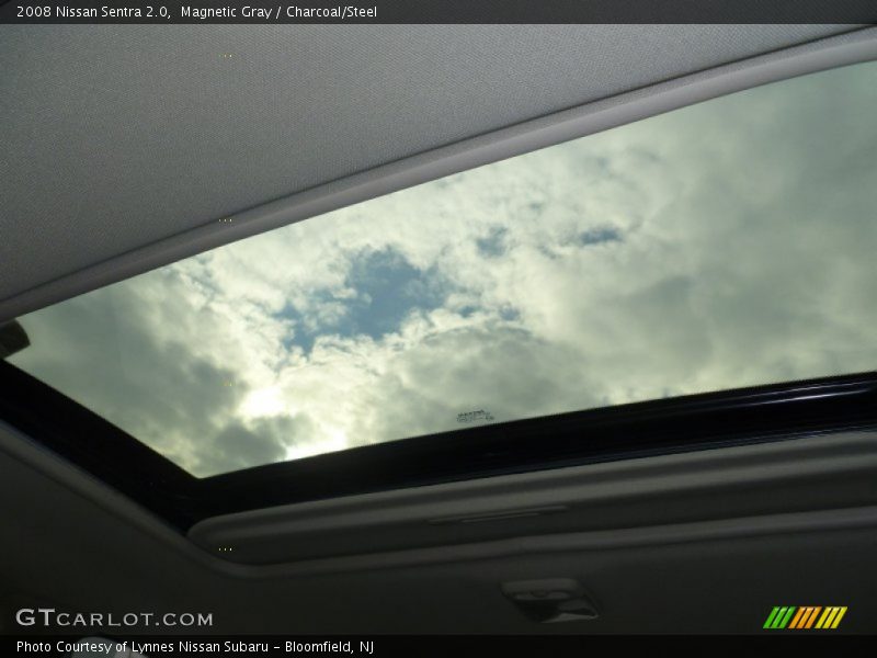 Magnetic Gray / Charcoal/Steel 2008 Nissan Sentra 2.0