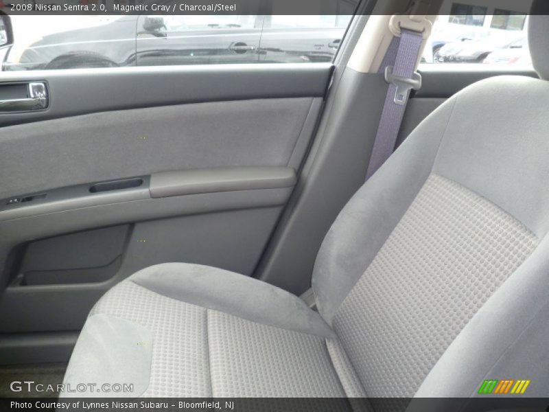 Magnetic Gray / Charcoal/Steel 2008 Nissan Sentra 2.0