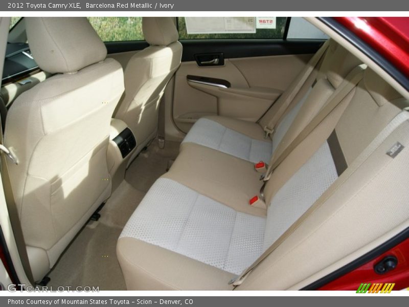 Barcelona Red Metallic / Ivory 2012 Toyota Camry XLE