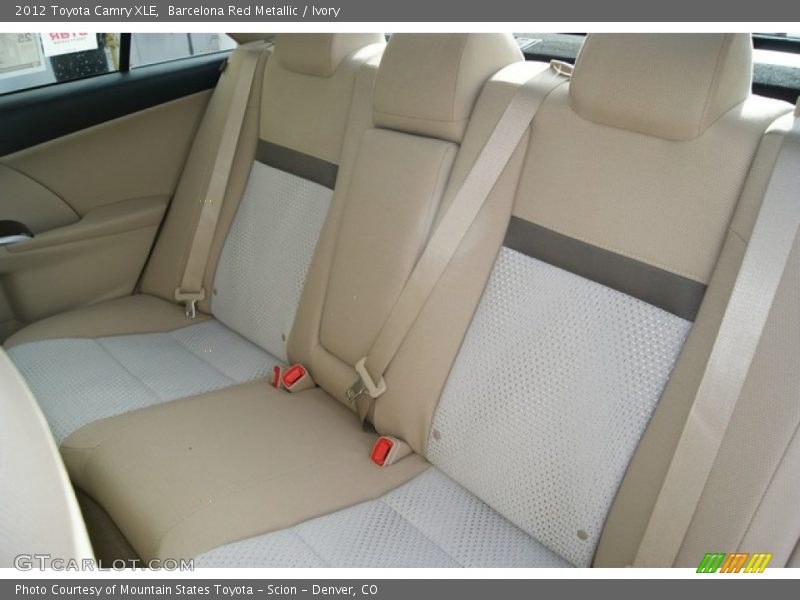 Barcelona Red Metallic / Ivory 2012 Toyota Camry XLE