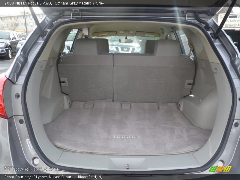 Gotham Gray Metallic / Gray 2008 Nissan Rogue S AWD