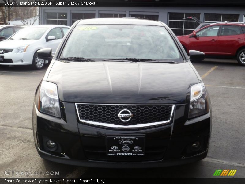 Super Black / Charcoal 2010 Nissan Sentra 2.0 SR