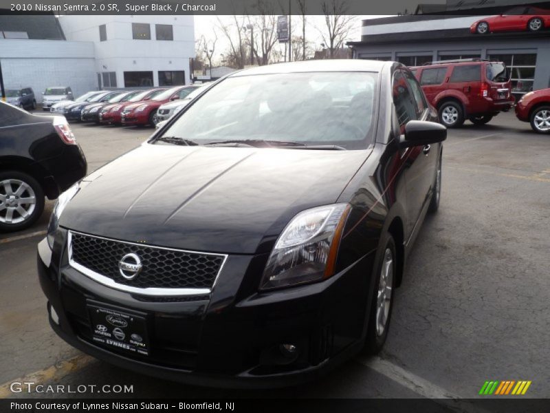 Super Black / Charcoal 2010 Nissan Sentra 2.0 SR