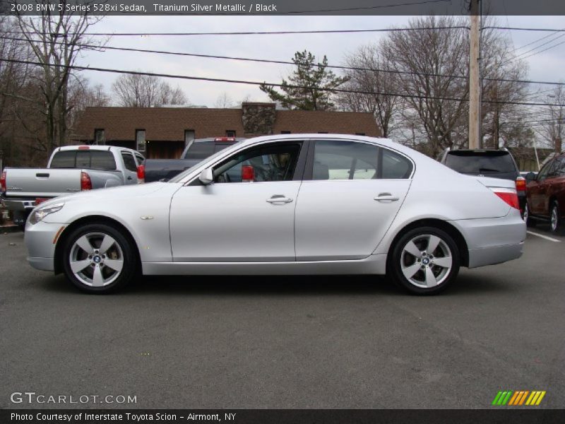  2008 5 Series 528xi Sedan Titanium Silver Metallic